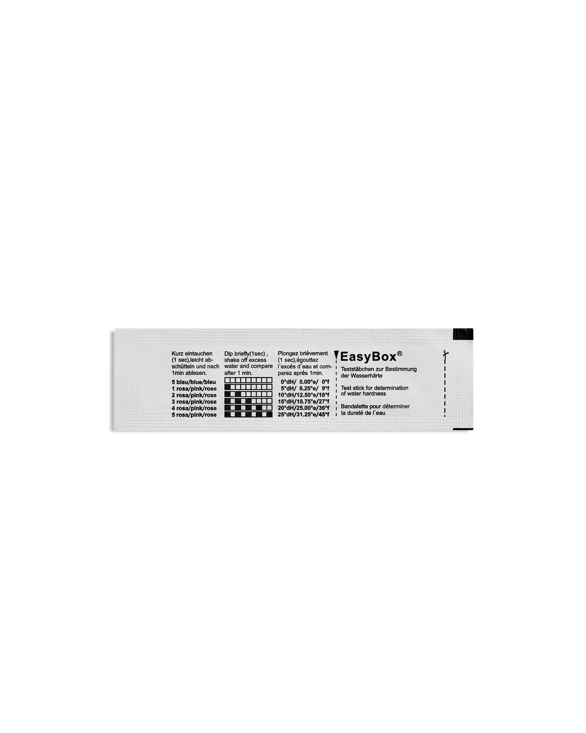 Series 1 Water Hardness Test Strip