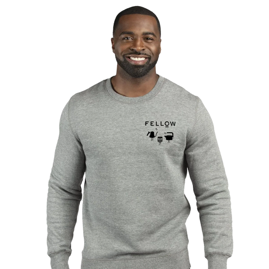 Fellow Logo Grey Crew